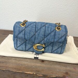 Coach Tabby 20 Quilted Denim